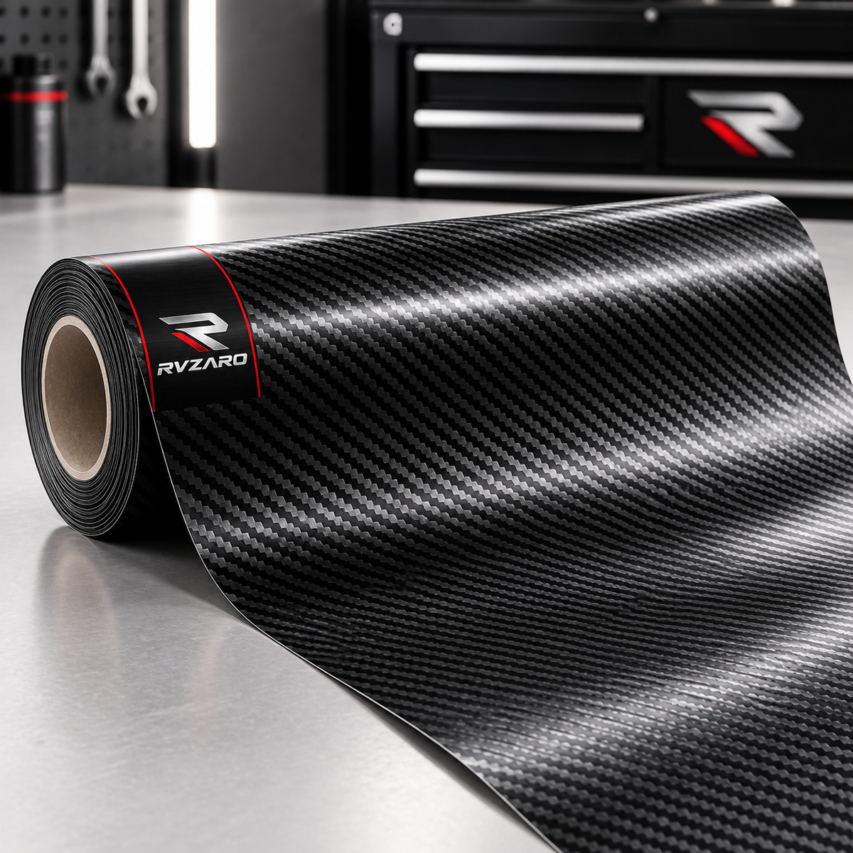 RVZARO Carbon Fiber Vinyl Wrap