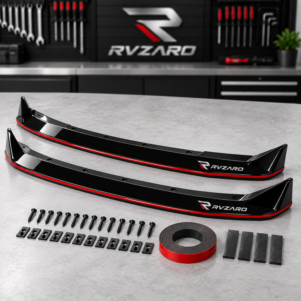 RVZARO Universal Bumper Lip Kit